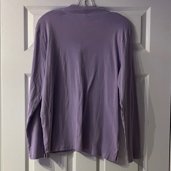 Northern Reflections Lavender Long Sleeve Tee - Picture 3 of 4